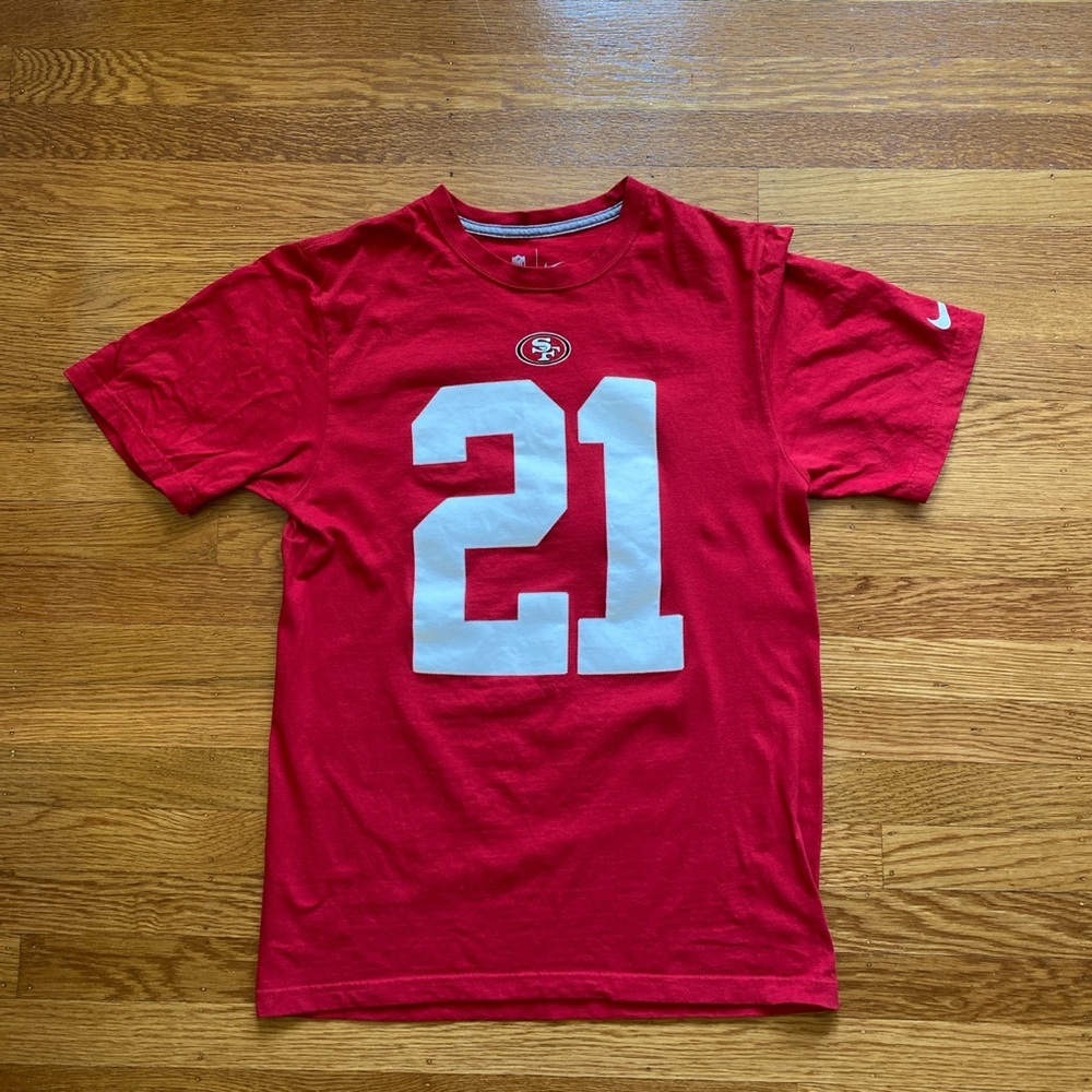 Nike vintage 49ers Frank Gore jersey t shirt